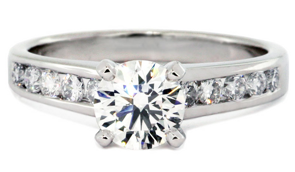 Channel-Set Diamond Engagement Ring| Image Courtesy