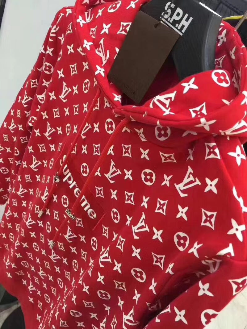 FELPA LOUIS VUITTON X SUPREME