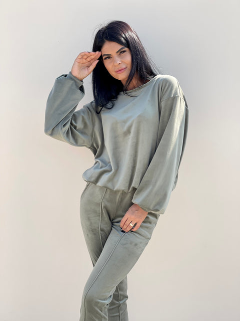 Costum MONA SOFT - Olive