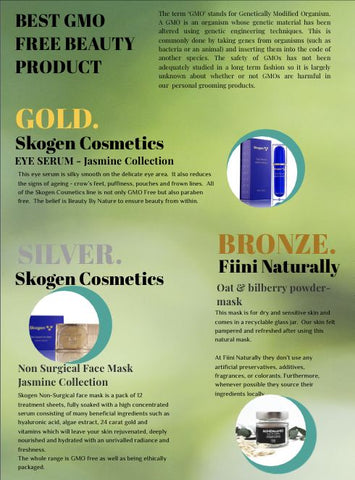 Skogen Cruelty free beauty product Gold & Silver Winner