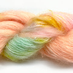 Gilliangladrag Holy Fluff Hand Dyed Super Kid Mohair for Knit a Jumper CLub