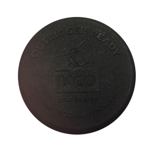 TACO Metals 3-1/8" Plastic Plug/Outrigger Black F40-3125BKA | Essenbay Marine