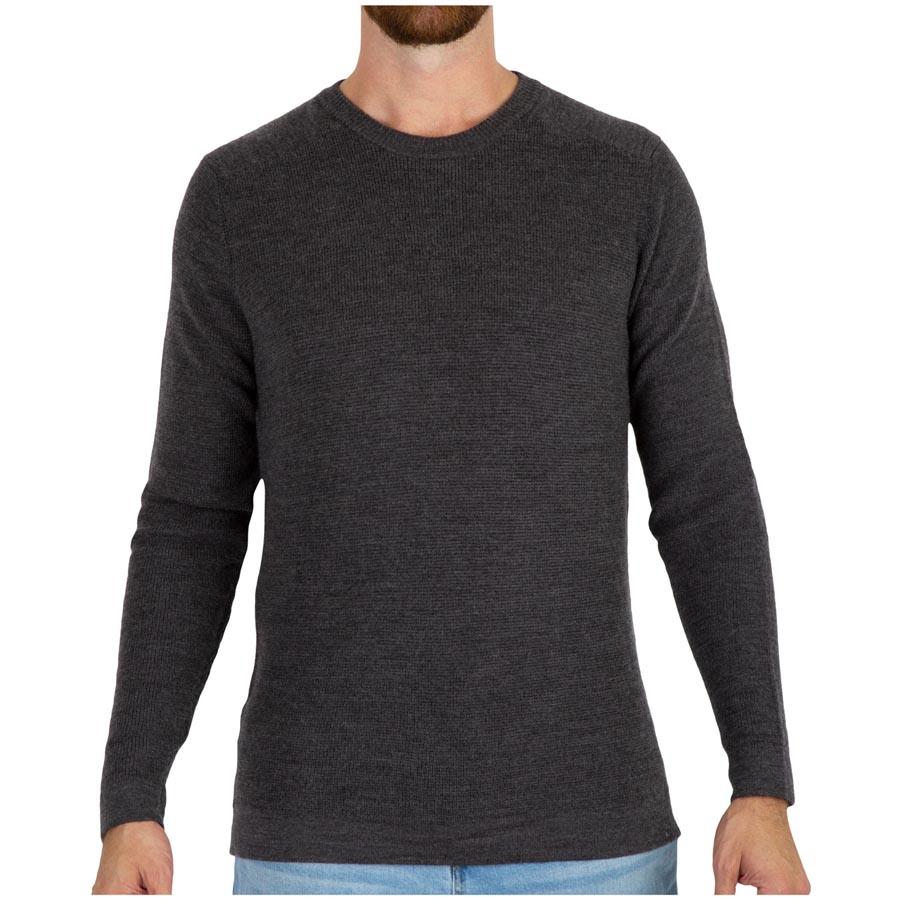Nau Merino Wool Men's Black Sweater Sizes S M L XL XXL 