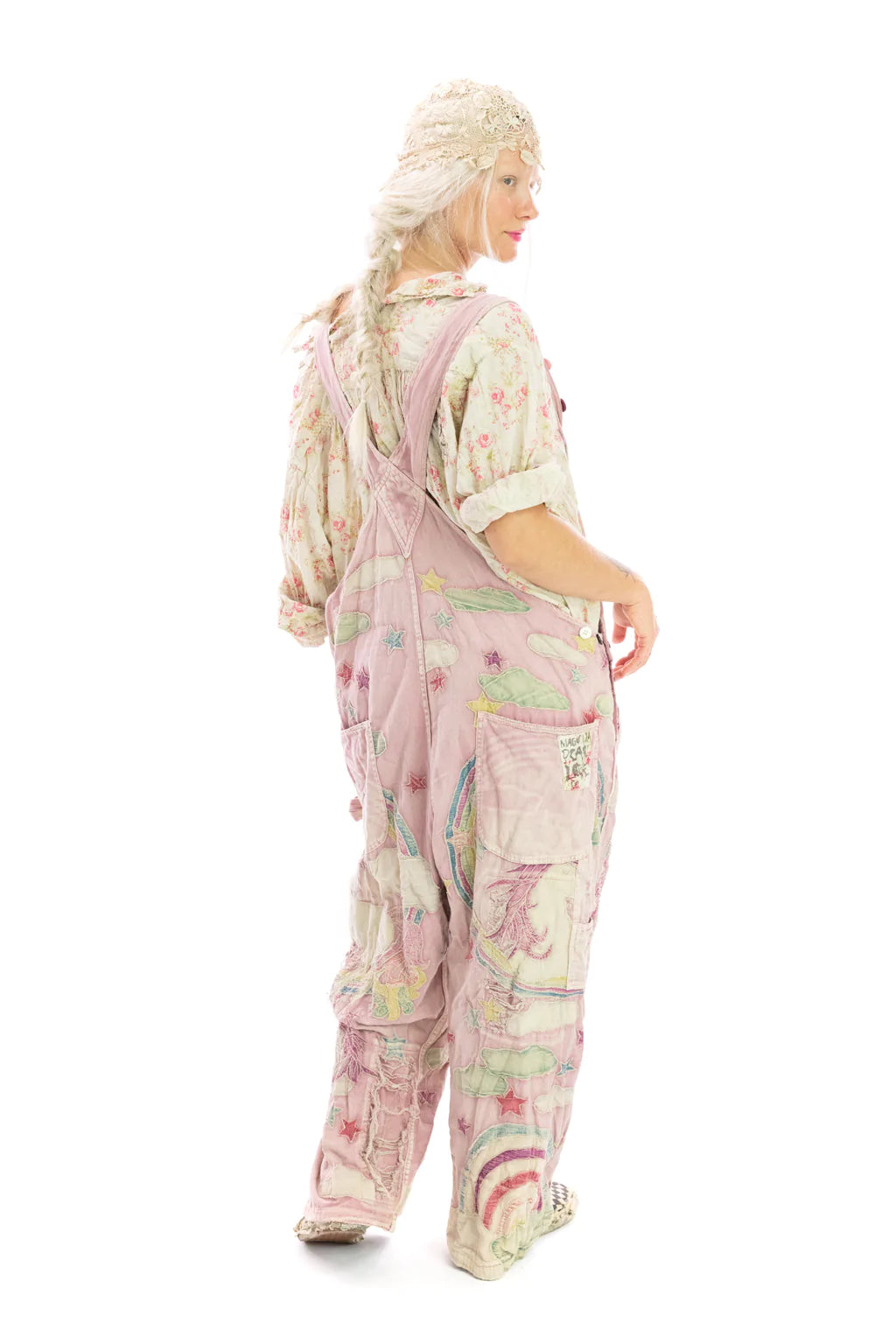 Appliqué Unicorn Overalls by Magnolia Pearl