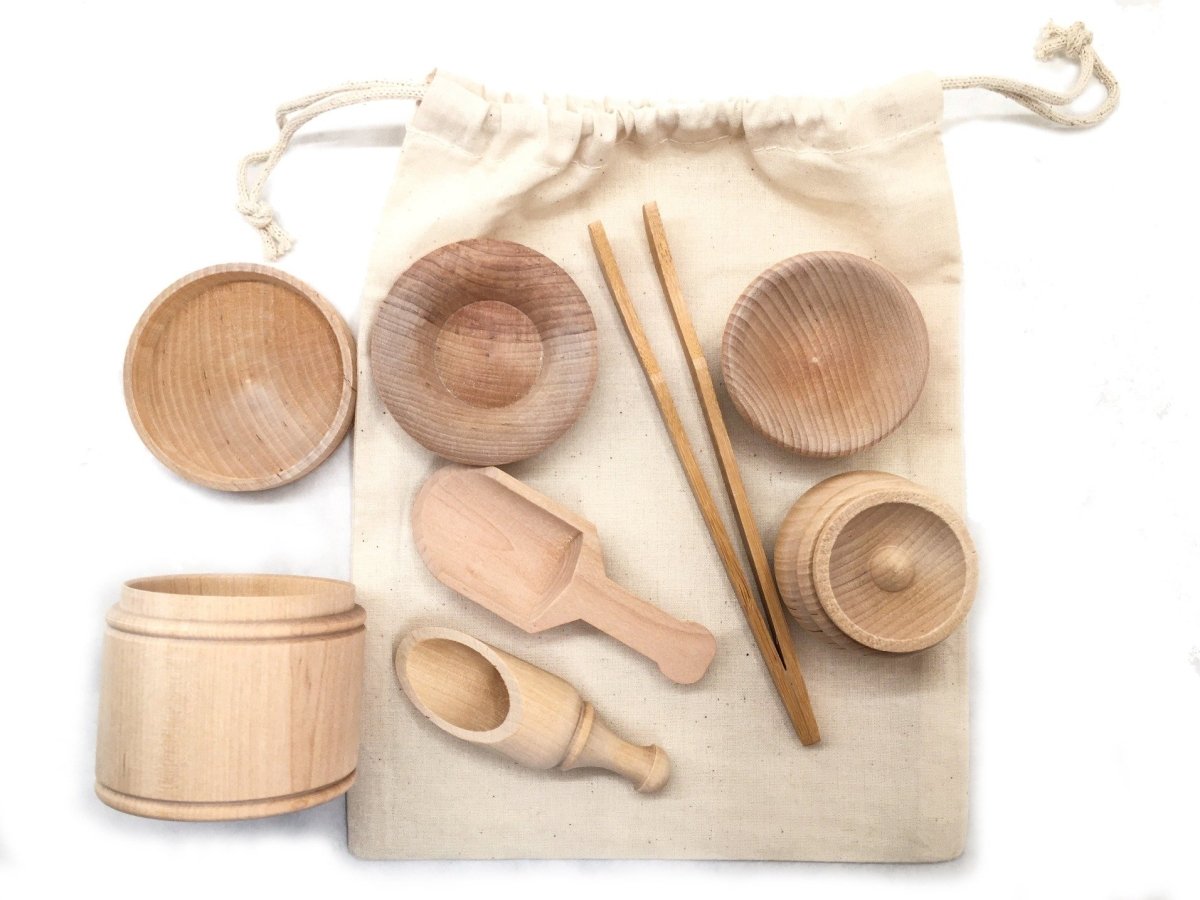 wooden sensory toys