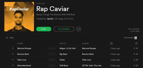 spotify playlist