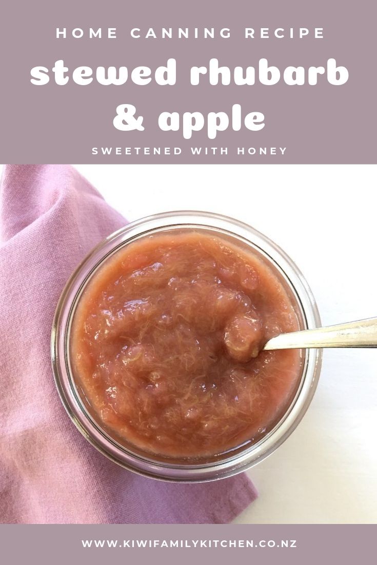 Stewed Rhubarb and Apple Recipe