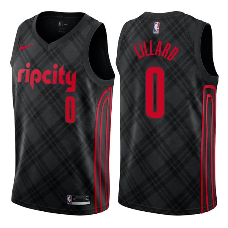 lillard portland jersey