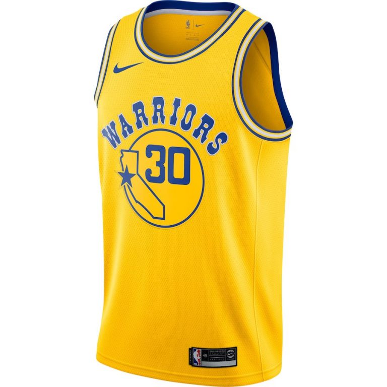 steph curry gold jersey