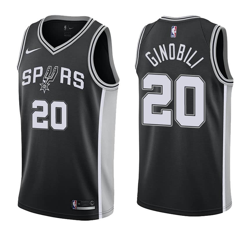 san antonio spurs baseball jersey