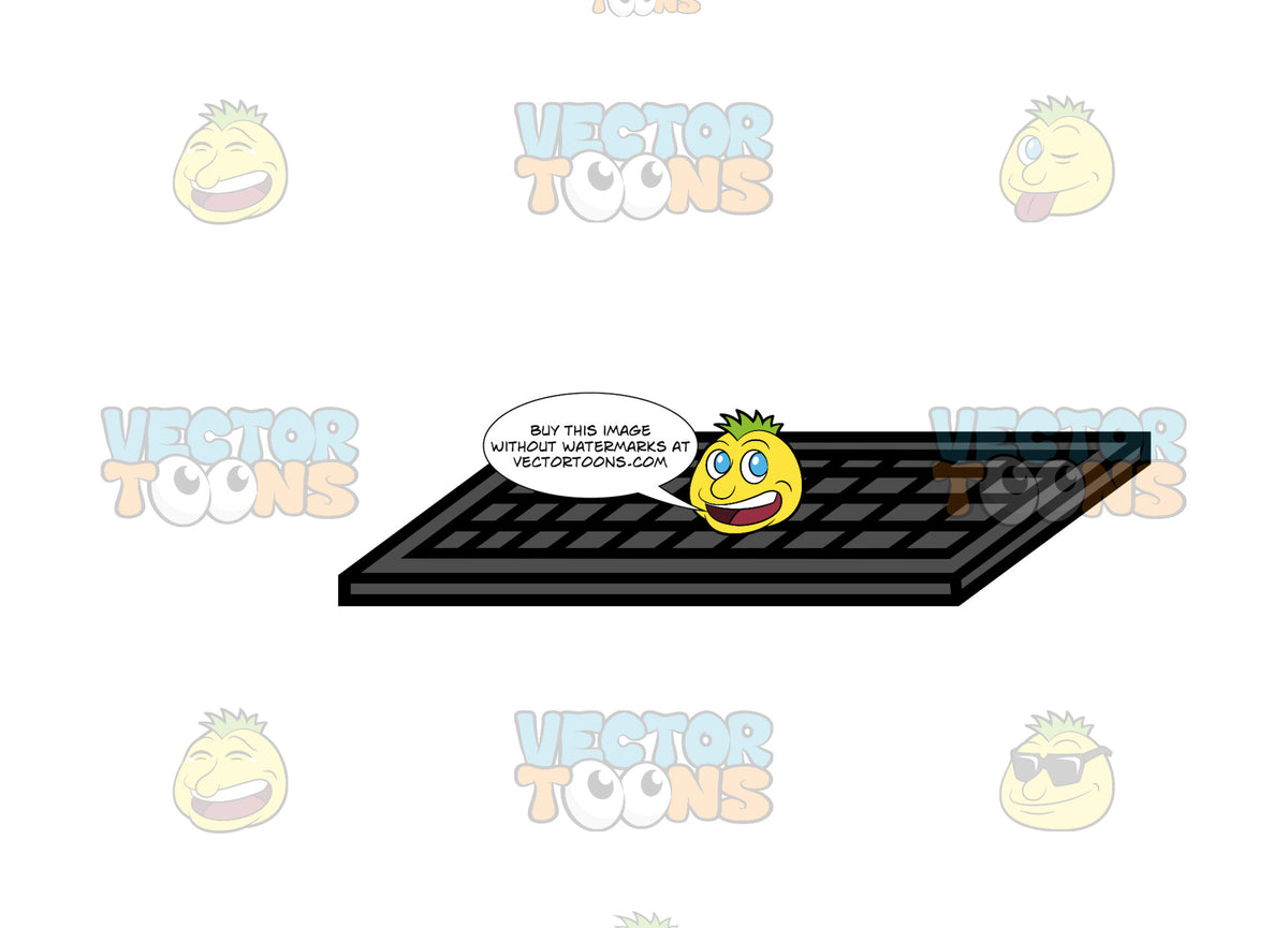Computer Keyboard – Clipart Cartoons By VectorToons