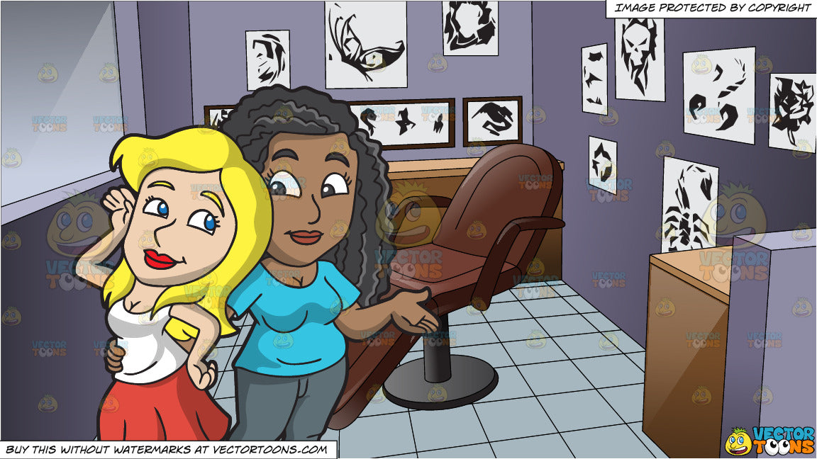 Cartoons interracial