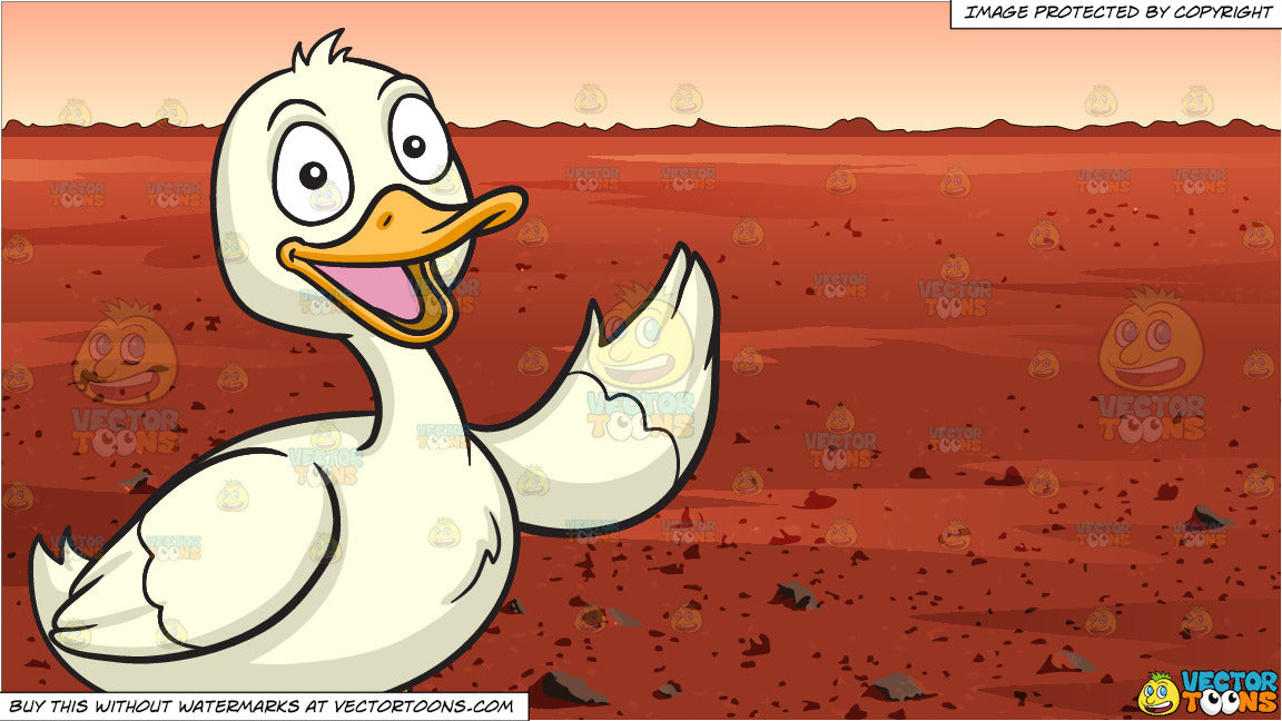 Duck on mars