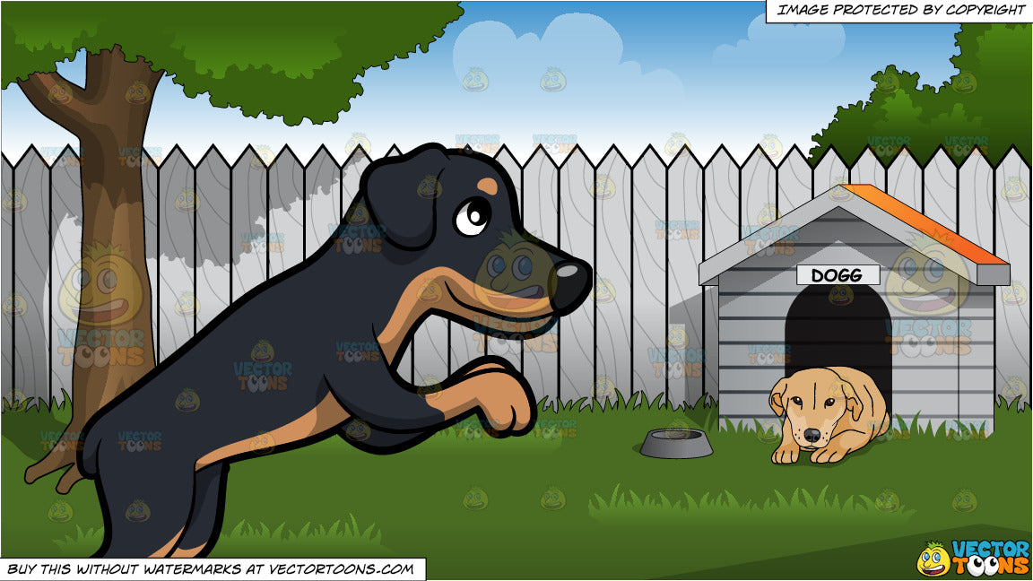 rottweiler dog house