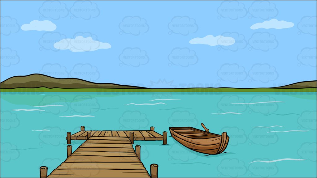 Get Lake Cartoon - Jeglongan Blog