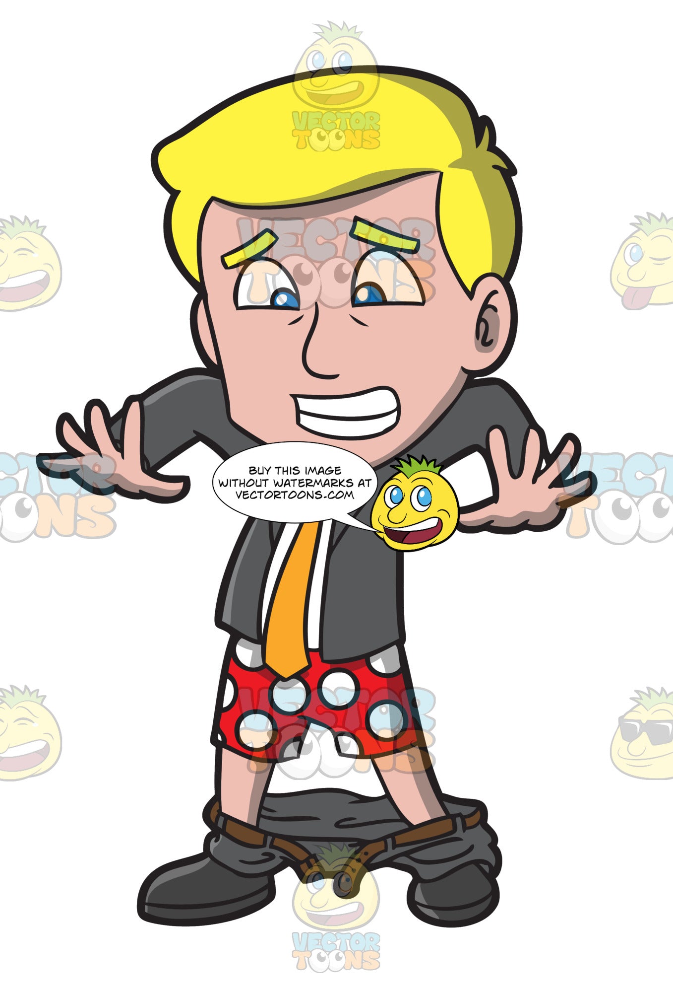 embarrassed person clipart free
