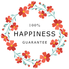 our happiness guarantee