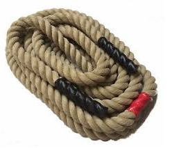 how long should a tug of war rope be