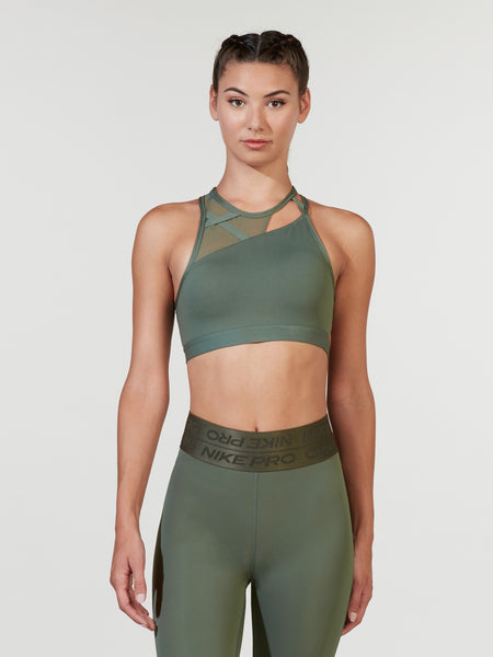 NIKE JUNIPER FOG SWOOSH REBEL SLASH BRA 