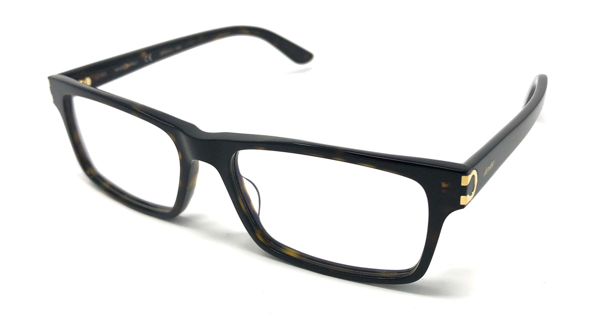 cartier ct0161o plastic mens eyeglasses