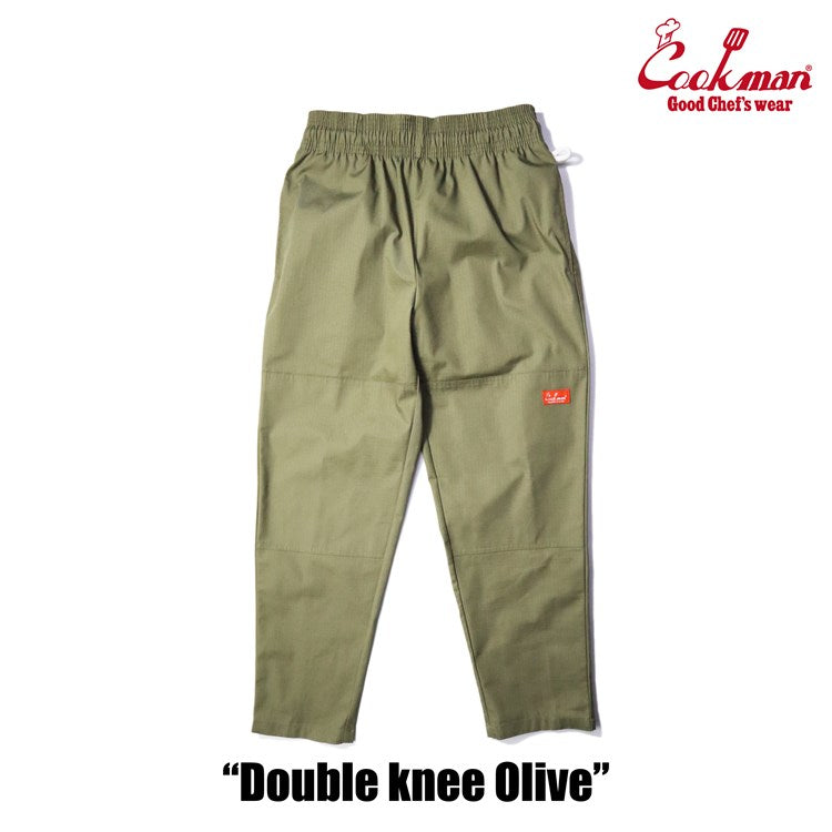 Cookman Chef Pants - Double Knee Ripstop : Olive – Cookman USA