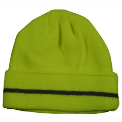 Petra Roc LBE-S1 Lime High Visibility Reflective Beanie Hat