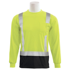  ERB 9007SBSEG Hi Vis Long Sleeve Shirt