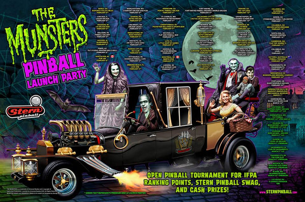 Stern Pinball Munsters Launch Party
