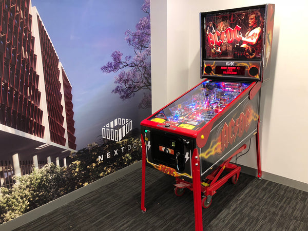 Corporate Break Out Room. Lunch room. Chillout Room. Arcade and Pinball Machines