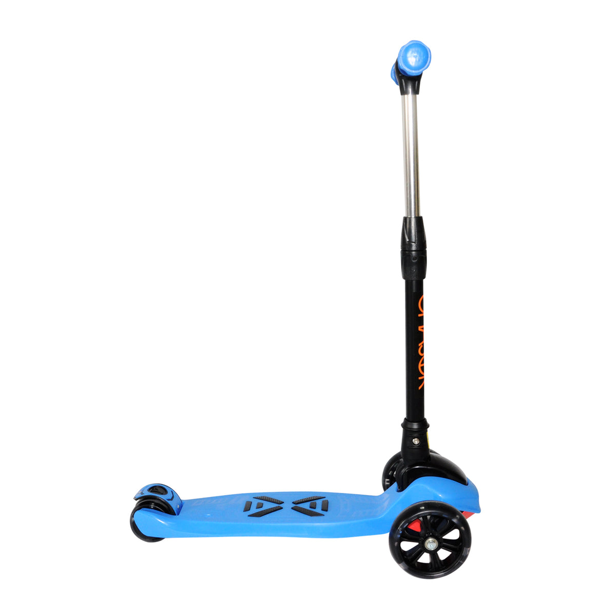 blue scooter