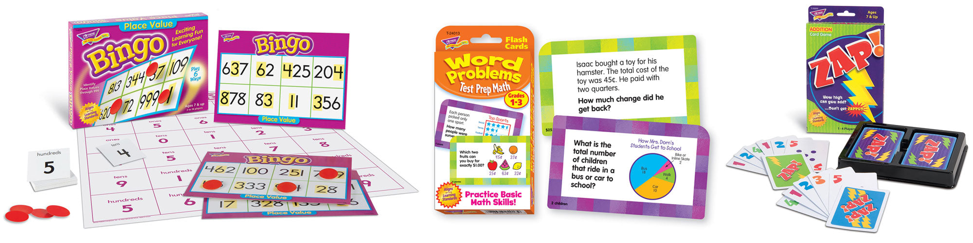 Products for 2nd grade math skills practice