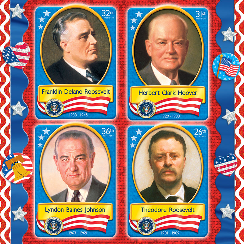 Trivia questions about US Presidents. Free Presidents Day trivia game.