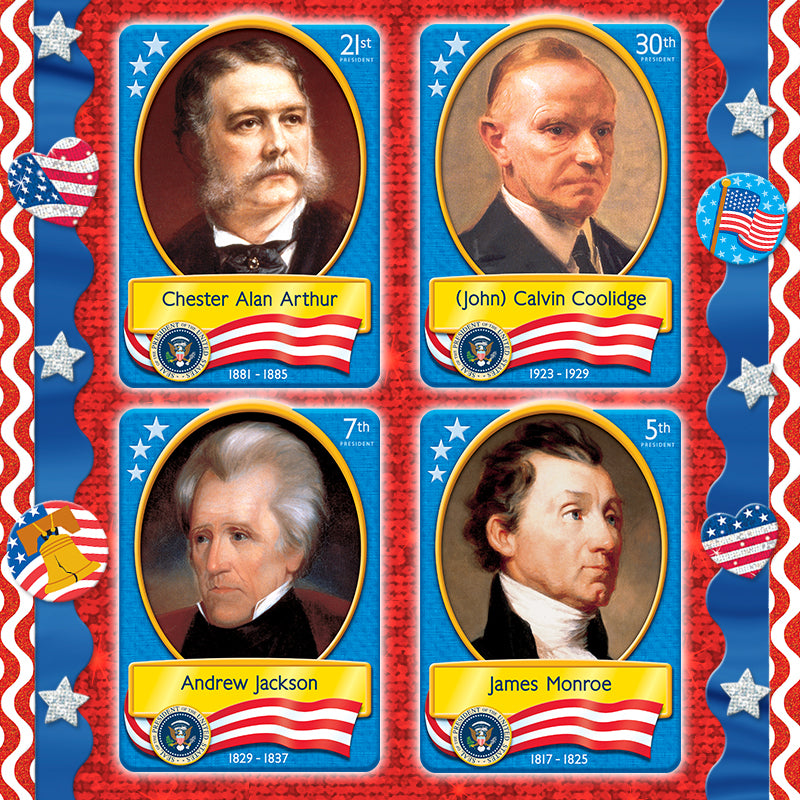 Trivia questions about US Presidents. Free Presidents Day trivia game.