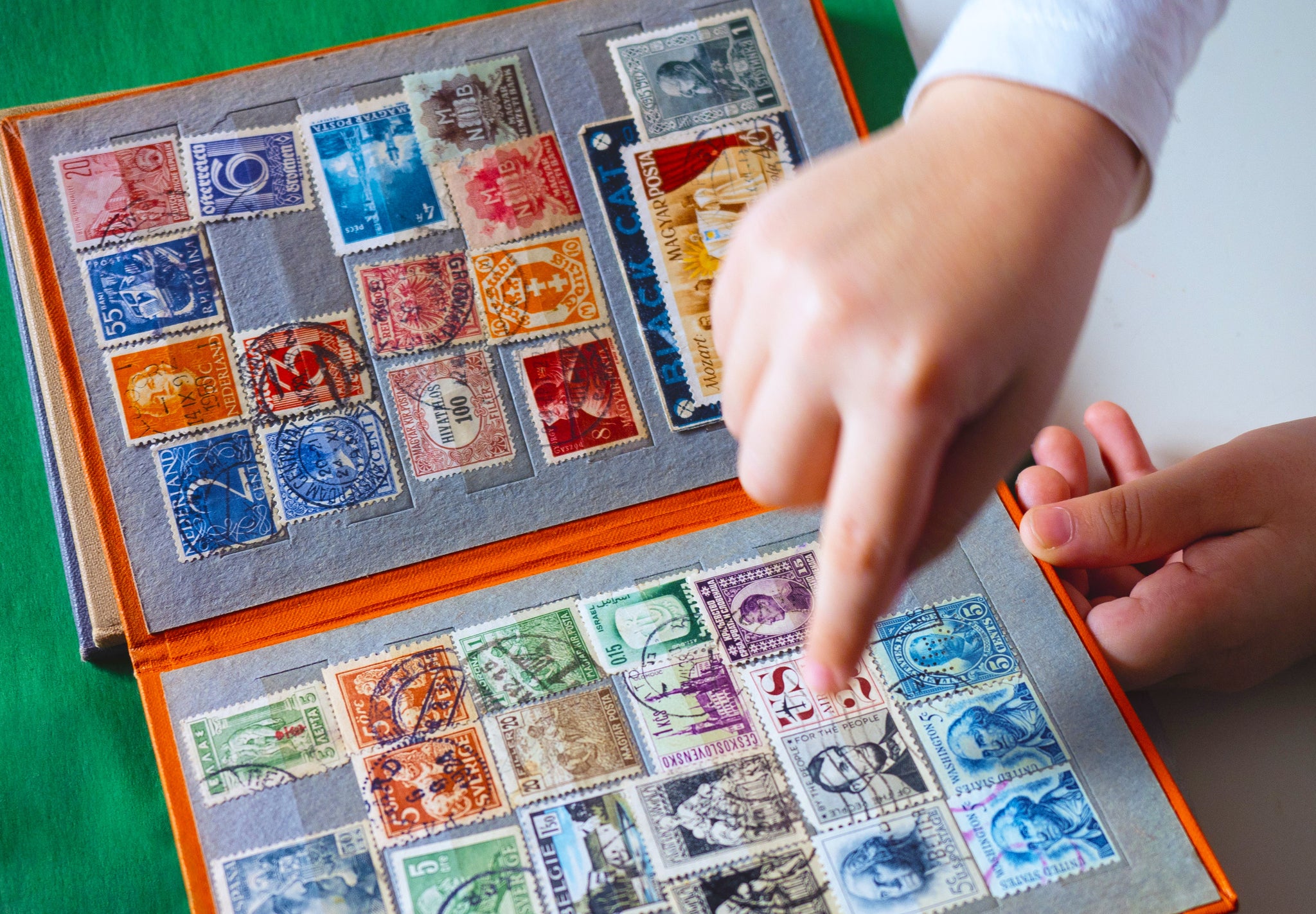 5 Ways Kids’ Collections Build Lifelong Skills. Benefits of collections for children, stamp collection.