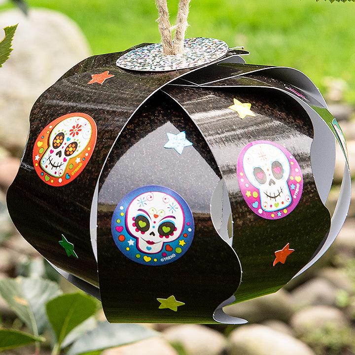 Day of the Dead DIY Halloween tree decoration easy