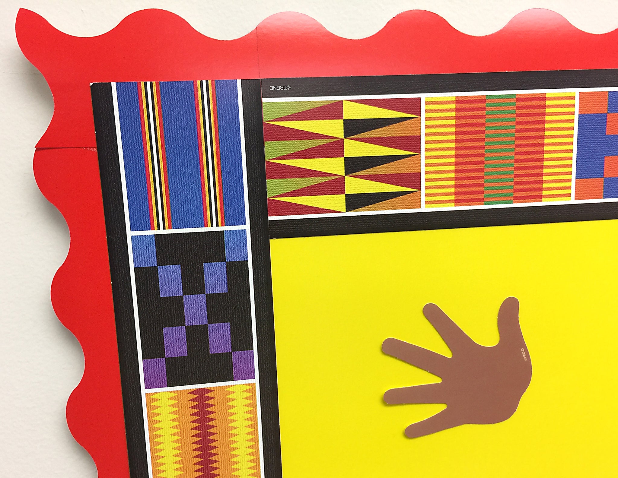 DIY Kwanzaa bulletin board display idea