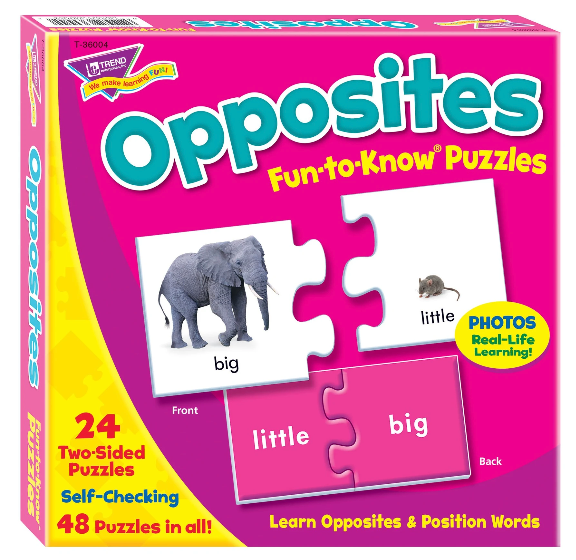 Opposites Fun-to-Know Puzzles