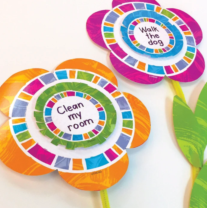 Chore Coupons to make for Mother's Day kid project idea DIY Flower Power