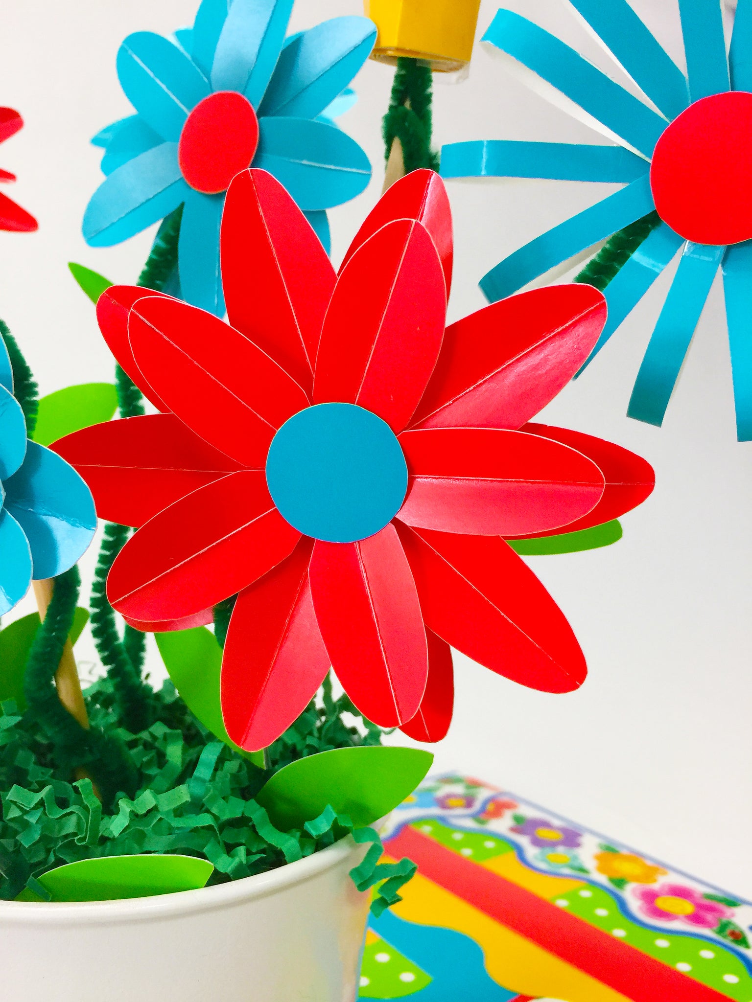 make your own paper flowers