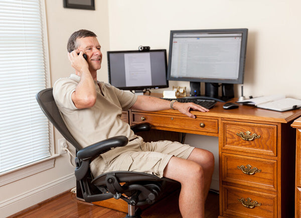 ergonomic chair with armrests