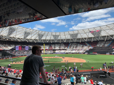 New York Yankees vs Boston Red Sox, MLB London Series 2019, London Olympic Stadium.
