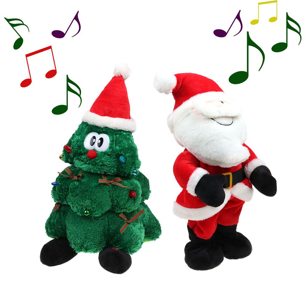 singing christmas plush