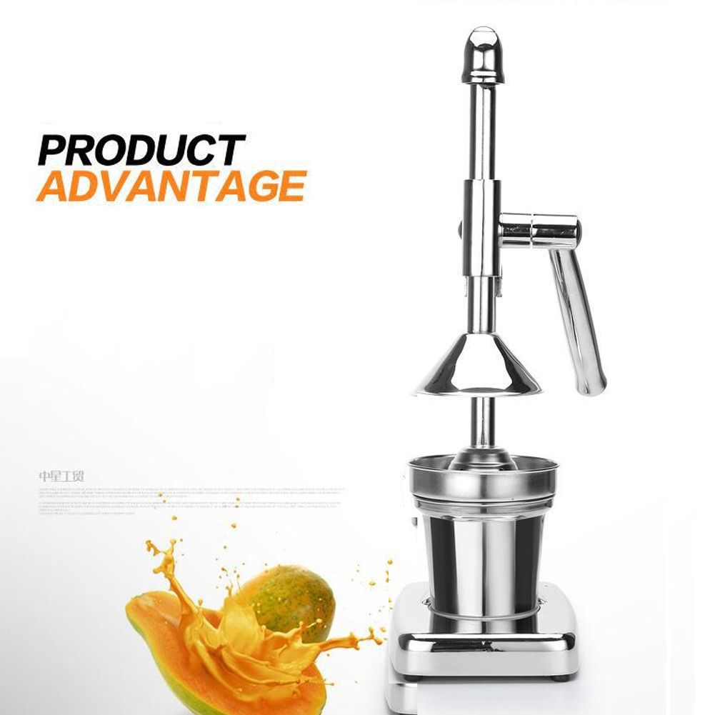 Orange Hand Press Citrus Squeezer Fruit Juicer Manual Juicer Stainless