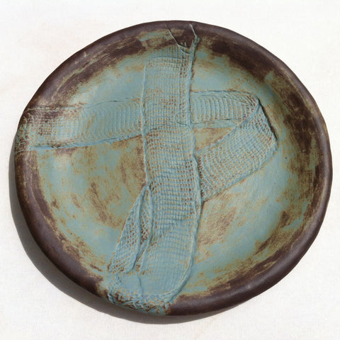 	Stoneware Platter – glazed interior