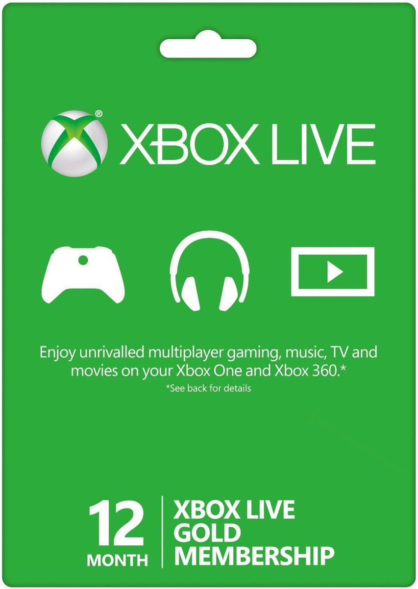 xbox live gold membership digital code