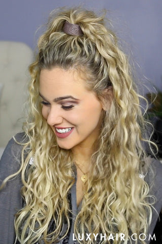 3 Easy Holiday Hairstyles for Curly Hair