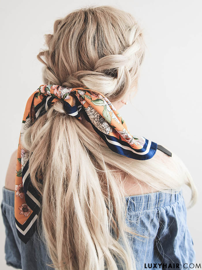 Hair scarf hairstyles