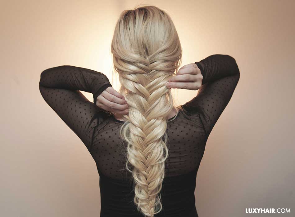 How to add hair to braids