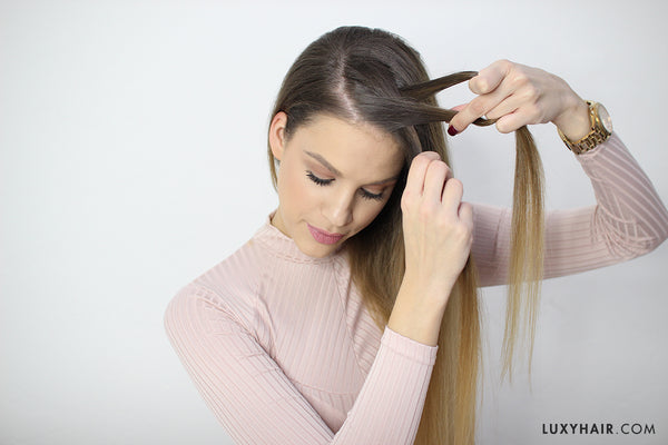 How To Do a Waterfall Braid: Step 3 | Step By Step Hair Tutorial