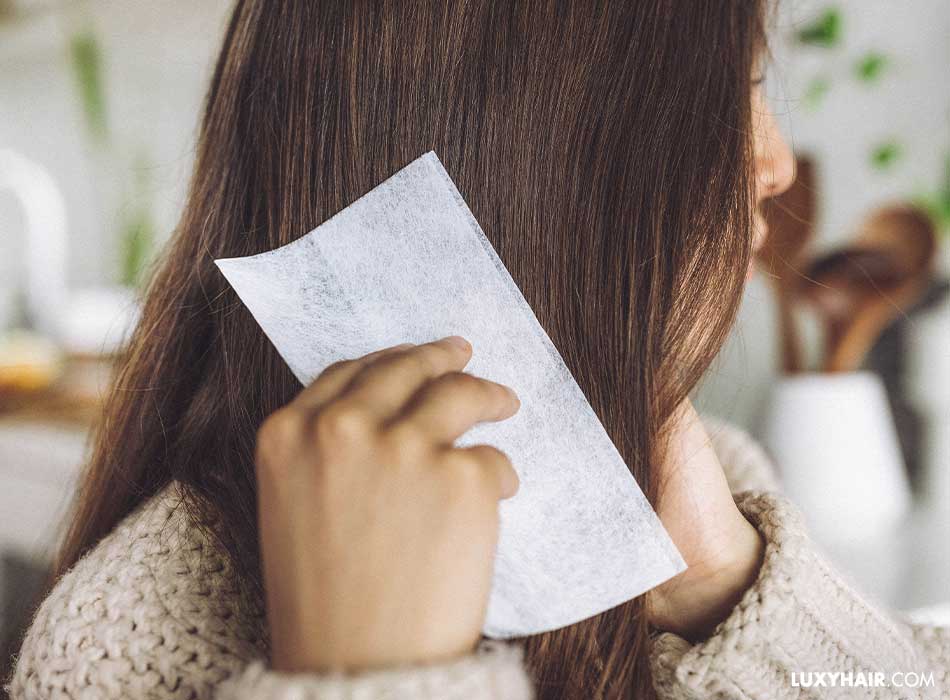 How to get rid of static hair